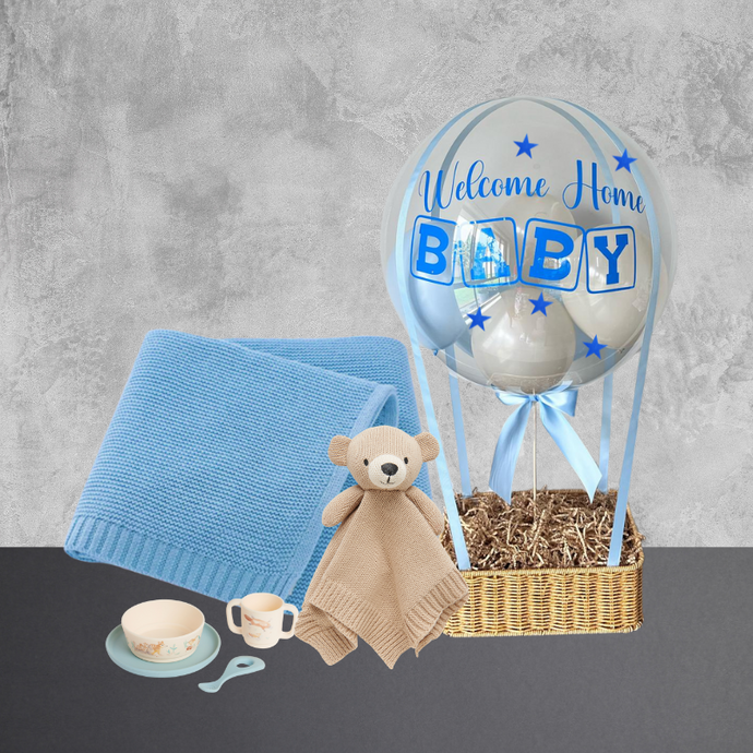 Baby balloon basket