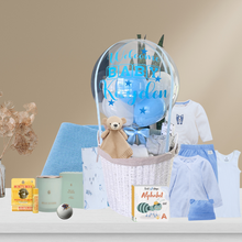 Load image into Gallery viewer, Sweet Bundle Baby Hot Air Balloon Hamper
