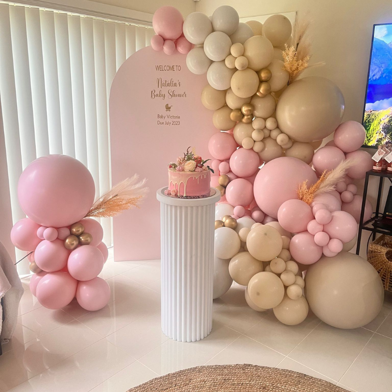 Baby Shower Balloon Backdrop Variant 1