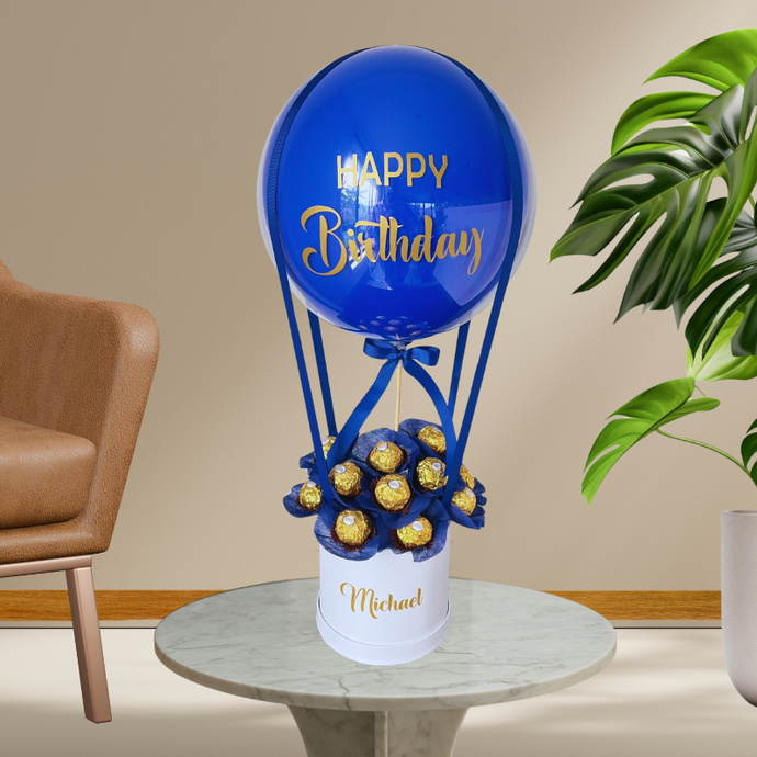 chocolate balloon box