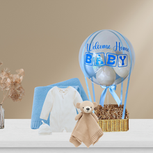 Load image into Gallery viewer, Essential Baby Hot Air Balloon Hamper
