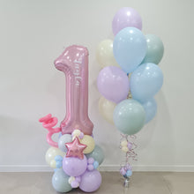 Load image into Gallery viewer, One Number Balloon Tower
