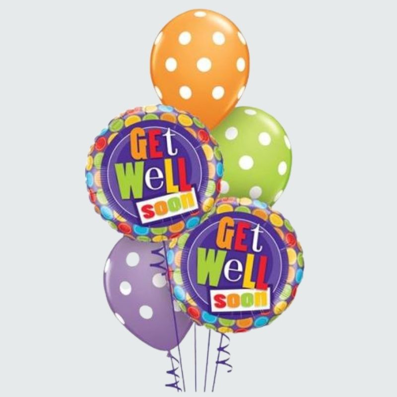 Get Well Soon Dot Patterns