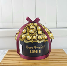 Load image into Gallery viewer, Golden Ferrero Rocher Chocolate in a Box
