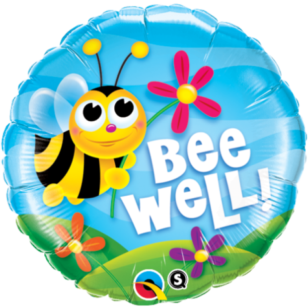 Bee Well! Flowers Balloon 45cm