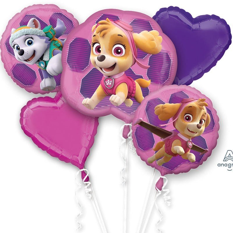 Paw Patrol Skye & Everest Balloon Bouquet