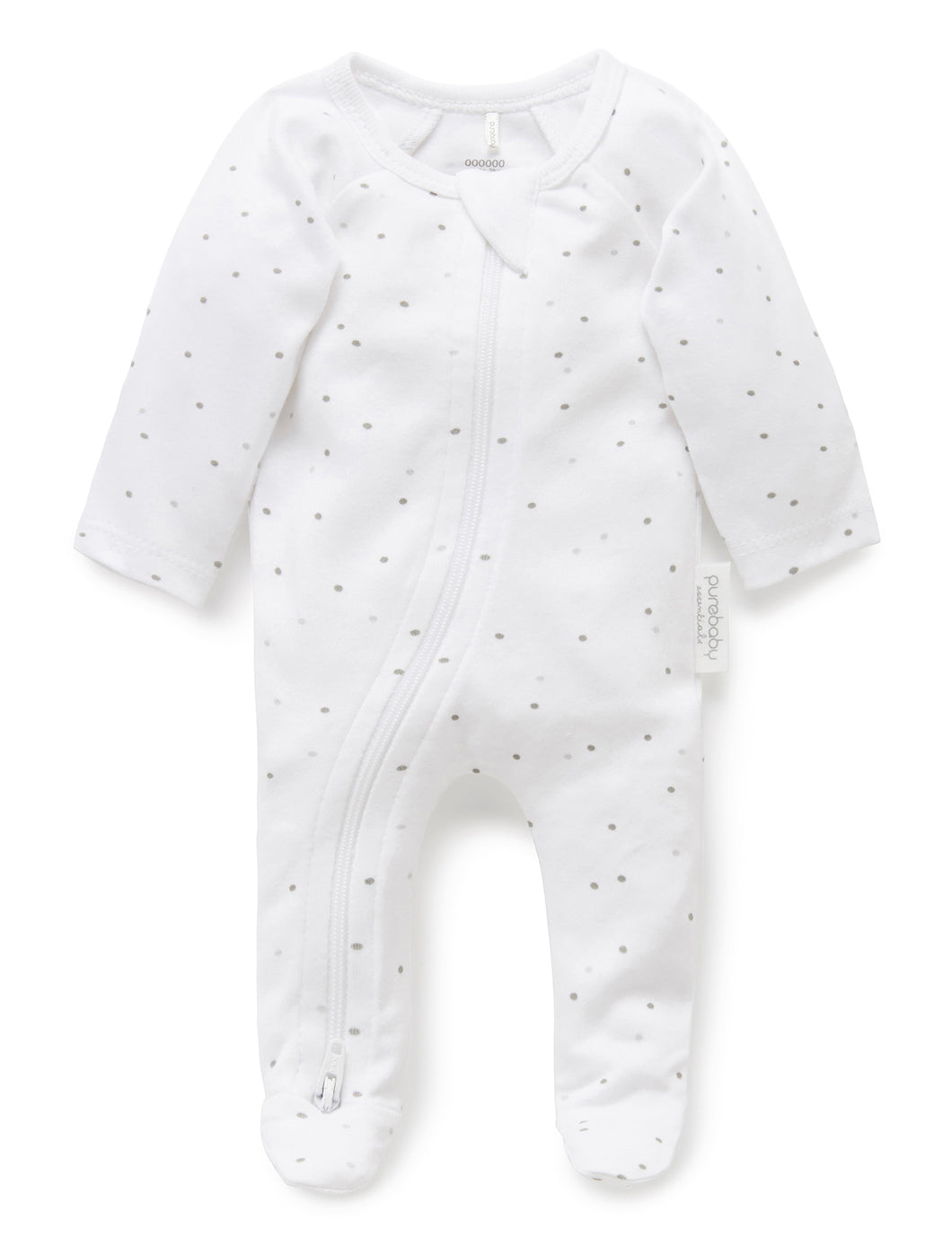 Purebaby Zip Growsuit