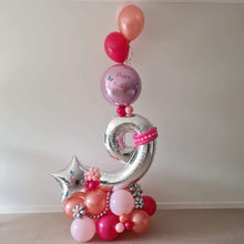 Load image into Gallery viewer, One Number Balloon Tower
