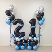 Load image into Gallery viewer, Two Number Balloon Tower
