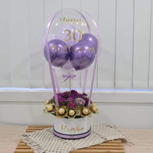 Load image into Gallery viewer, Deluxe Flower &amp; Ferrero Rocher Hot Air Balloon
